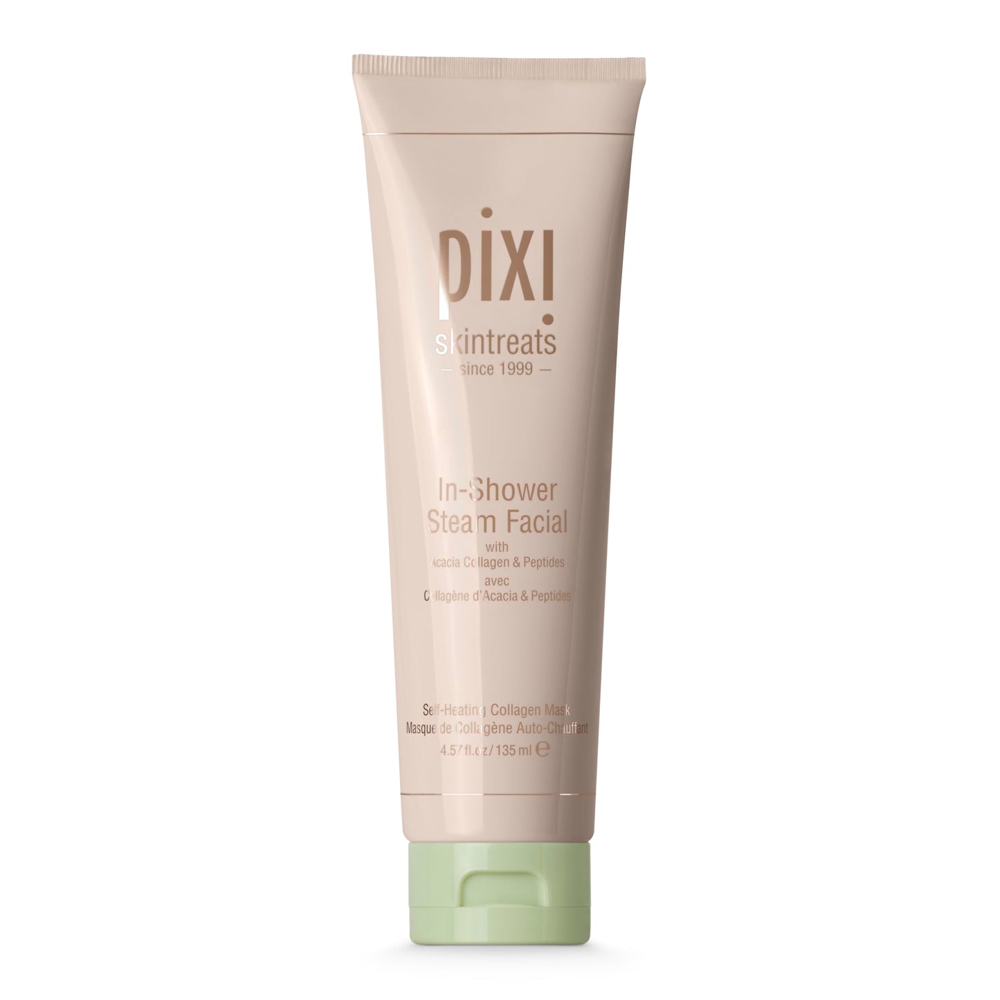 Pixi In-Shower Steam Facial | Gel-to Oil Cleanser for Radiant Skin | Deeply Nourishes, Softens & Tones | Self-heating for Use in Shower or Bath | 4.6 Beauty & Personal Care Pixi