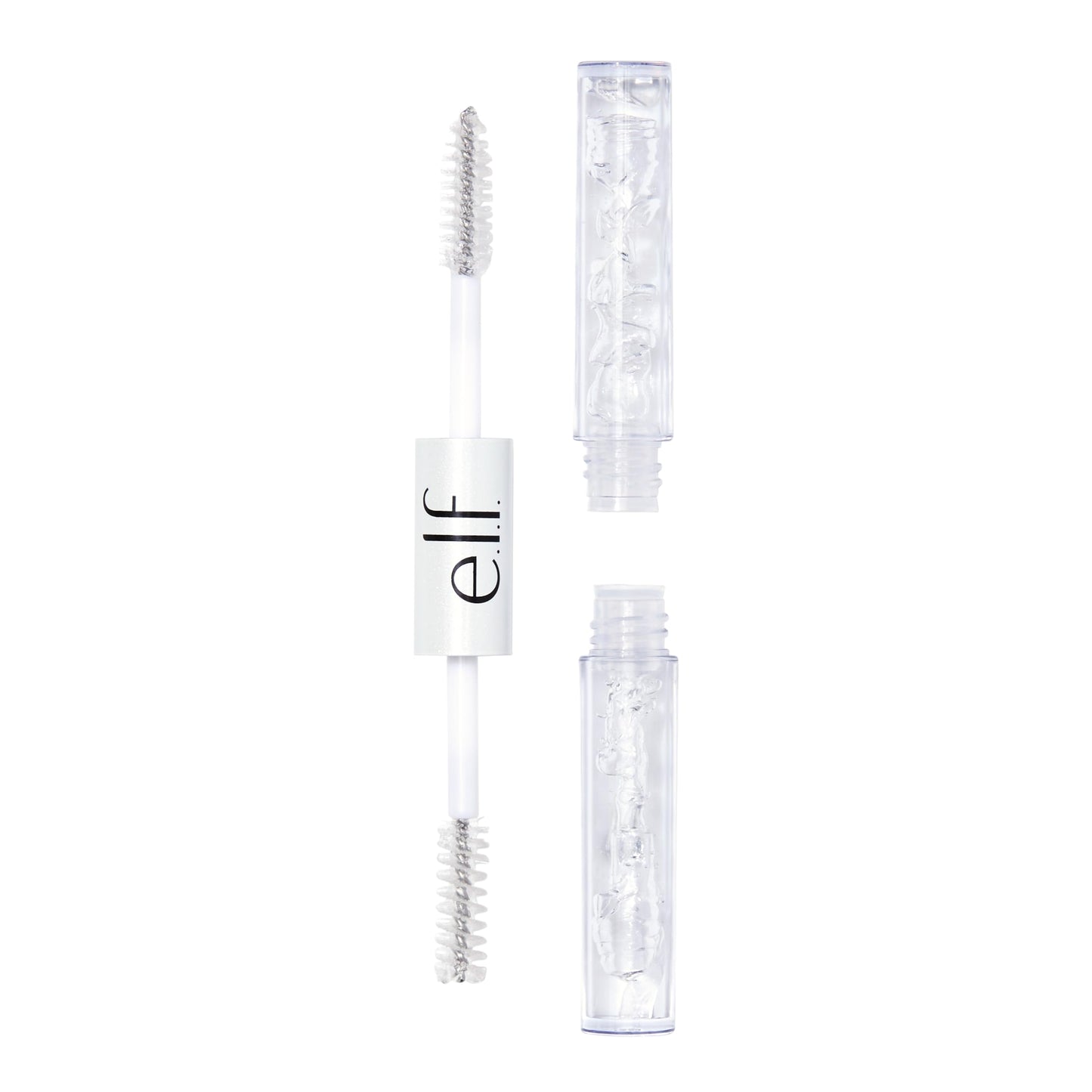 e.l.f. Clear Brow & Lash Mascara, Dual-Sided Brushable Clear Gel For Groomed Brows & Eyelashes, Long-Wear Conditioning Formula, Vegan & Cruelty-Free Beauty & Personal Care e.l.f.