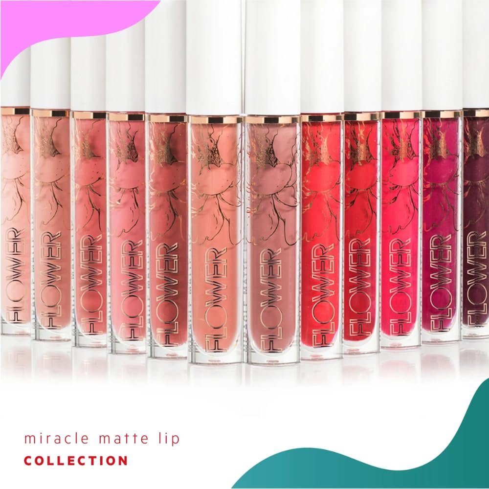 Miracle Matte Lip - ML8 Crimson Touch by Flower Beauty for Women - 0.17 oz Lipstick Beauty & Personal Care FLOWER