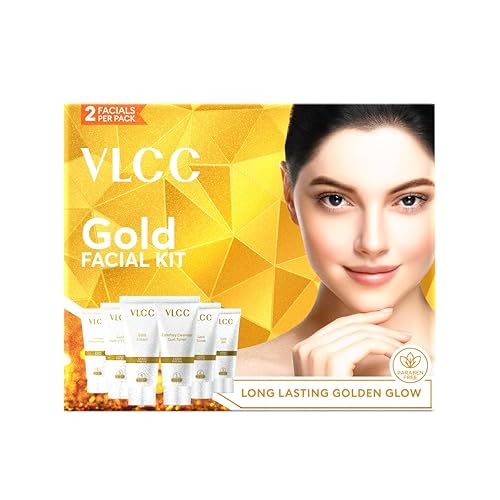 VLCC Natural Sciences Gold Facial Kit Beauty & Personal Care VLCC