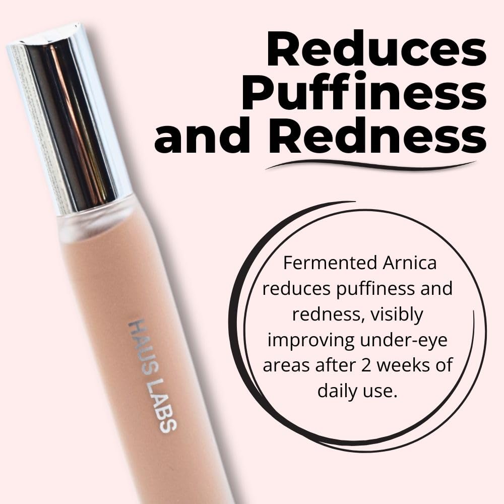 HAUS LABS BY LADY GAGA Triclone Skin Tech Hydrating + De-puffing Concealer with Fermented Arnica 12 Light Rosy