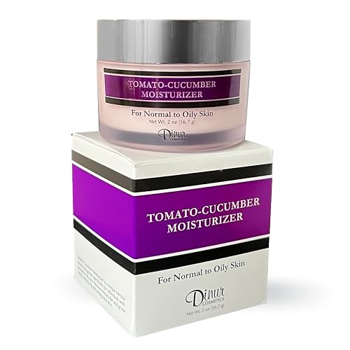 Dinur Cosmetics Tomato Cucumber Moisturizer 2 Oz, Hydrating Face Moisturizer to Nourish Dry Skin Face Cream to Minimize Wrinkles Tighten Pores Beauty & Personal Care Dinur Cosmetics