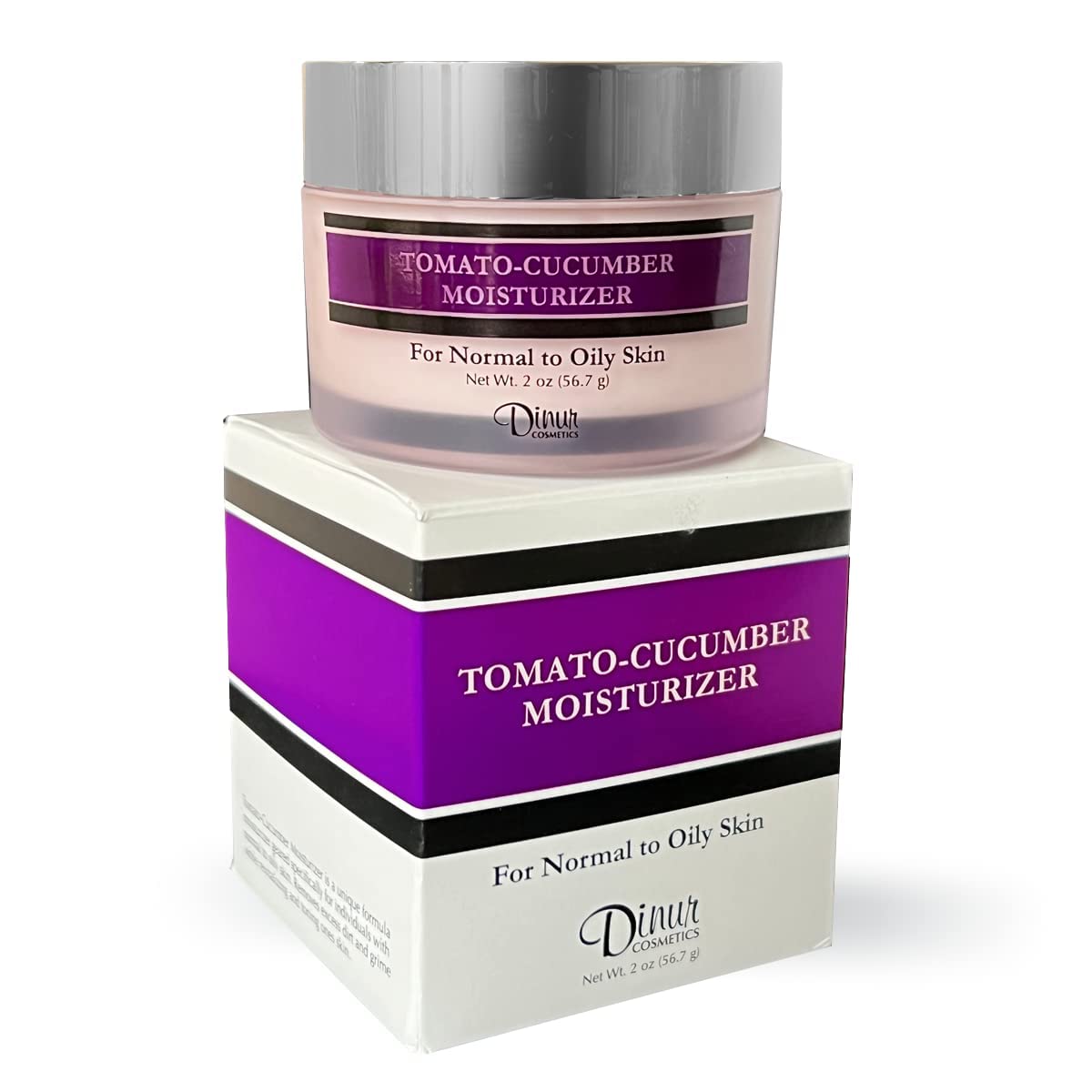 Dinur Cosmetics Tomato Cucumber Moisturizer 2 Oz, Hydrating Face Moisturizer to Nourish Dry Skin Face Cream to Minimize Wrinkles Tighten Pores Beauty & Personal Care Dinur Cosmetics