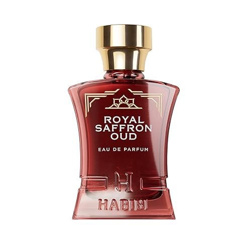 H HABIBI Royal Saffron Oud Arabian Perfume for Women - 2.5 oz (75ML) Long Lasting Women's Fragrance, Warm Woody Scent with Jasmine, Patchouli Beauty & Personal Care H HABIBI