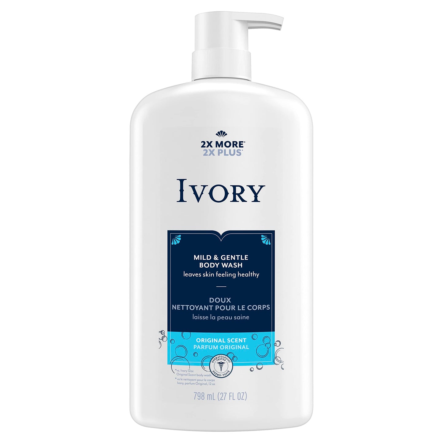 Ivory, Mild & Gentle Body Wash, Original, 27 Fl Oz Beauty & Personal Care Ivory