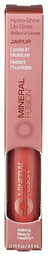Mineral Fusion, Lip Gloss Hydro Shine Jaipur, 0.15 Fl Oz Beauty & Personal Care Mineral Fusion