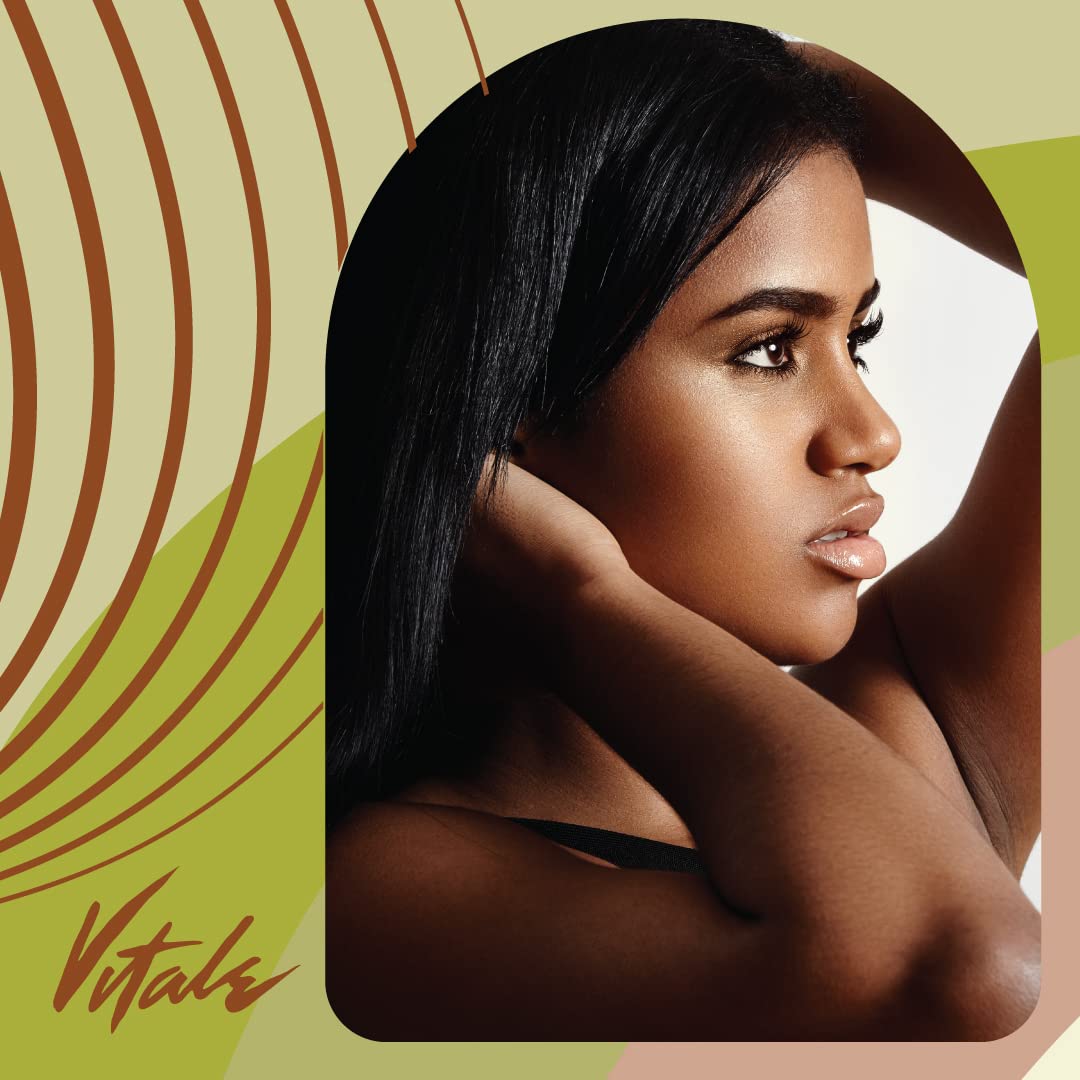VITALE Olive Oil Foam Wrap Hair Lotion, 8 fl oz - Flake-Free Anti-Breakage Styling - for Men & Women - Safe for Color Treated Scalp - Moisturize Beauty & Personal Care VITALE