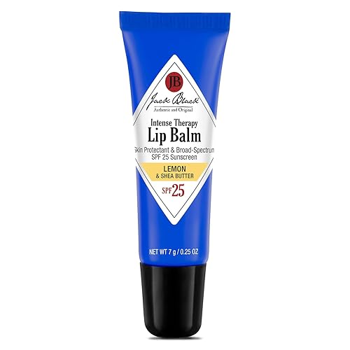 Jack Black Intense Therapy Lip Balm SPF 25, Lemon & Shea Butter Beauty & Personal Care Jack Black