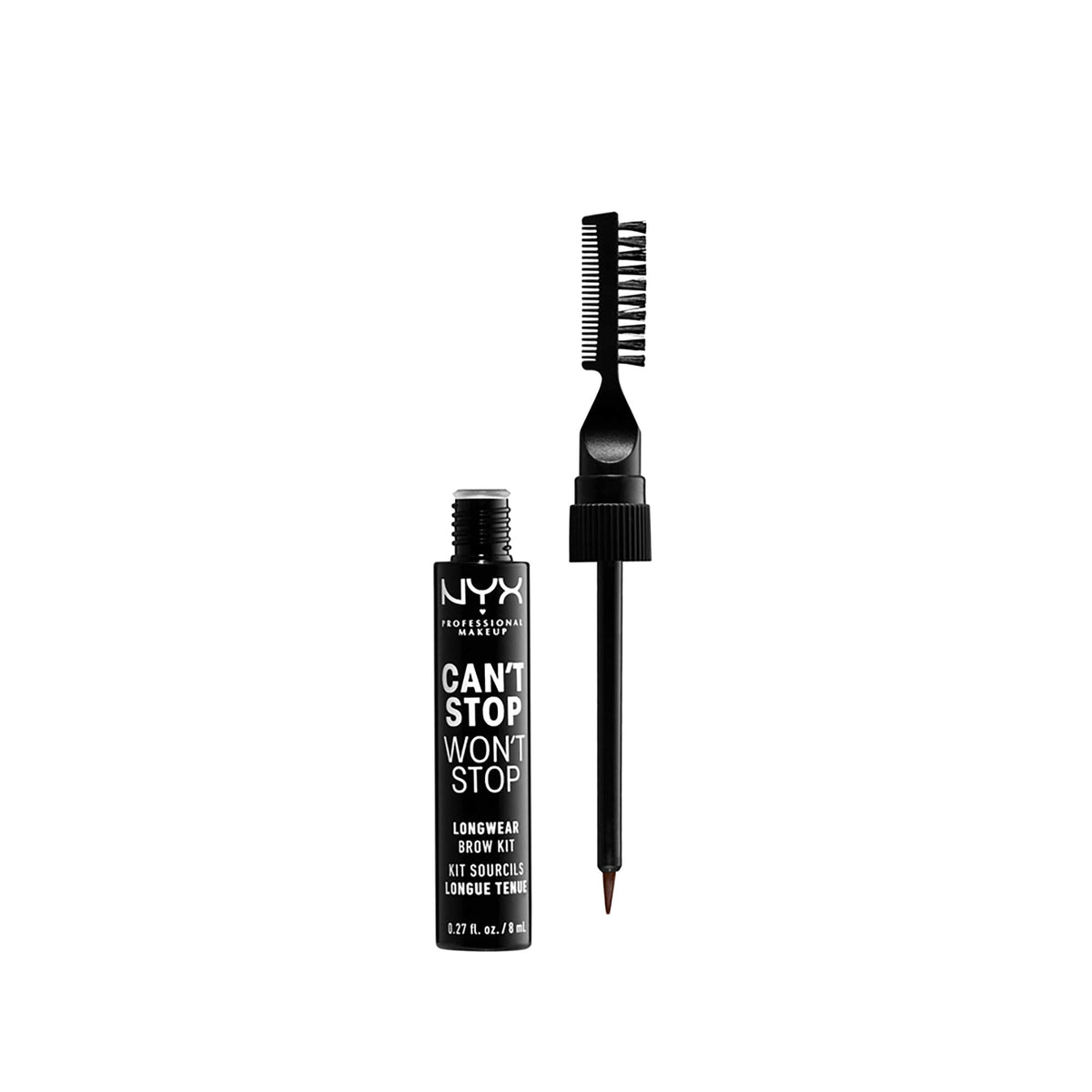 NYX PROFESSIONAL MAKEUP Can't Stop Won't Stop Longwear Eyebrow Kit - Brunette