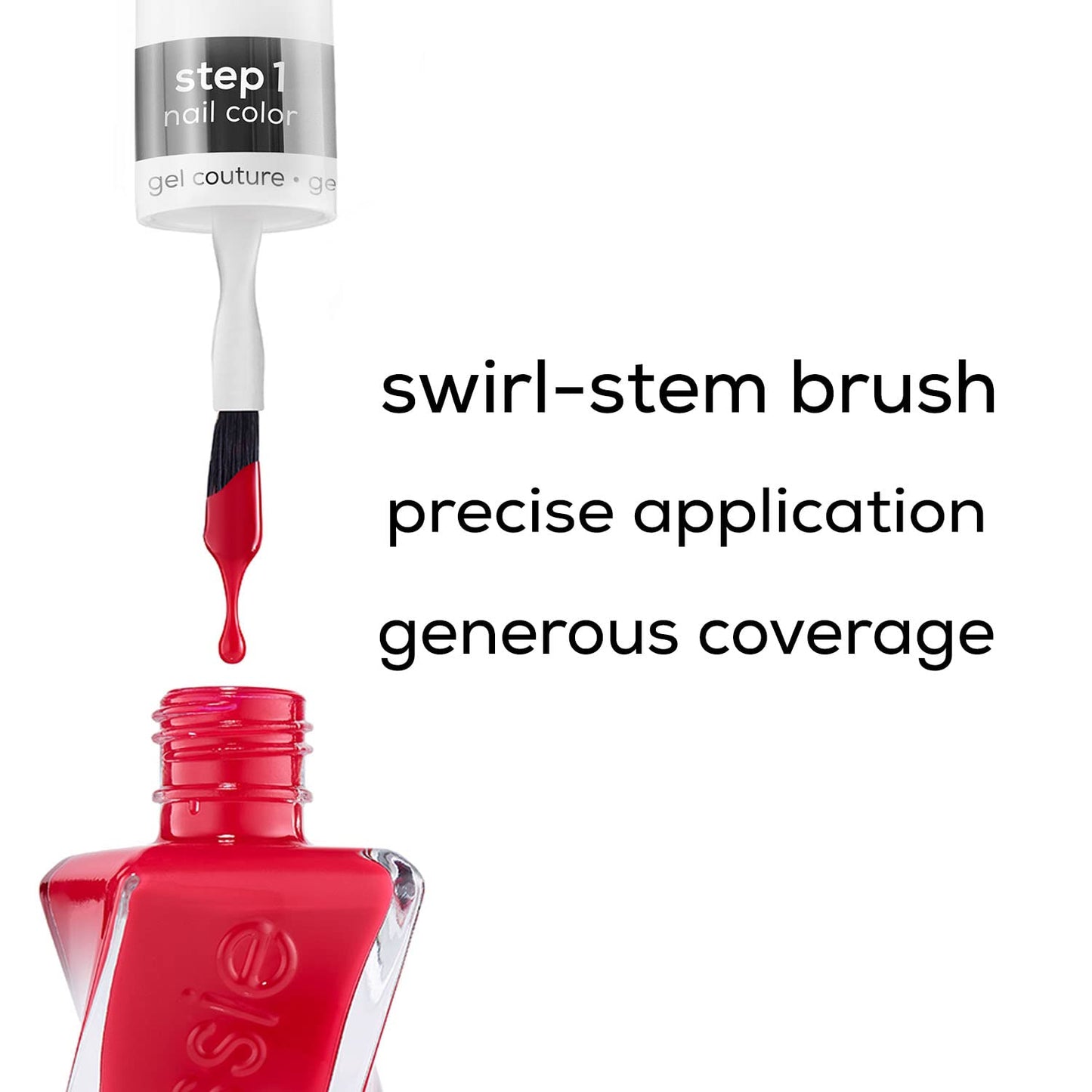 essie Gel Couture 2-Step Longwear Nail Polish, Closing Night, Gray Nail Polish, 0.46 fl. oz. Beauty & Personal Care essie