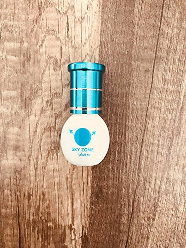 Eyelash Extension Glue sky zone 5 ml/Volume and Classic lashes/1-2 Sec Drying time/Retention 7 weeks/Latex free/Mink/Silk/Low fumes Beauty & Personal Care Sky Zone