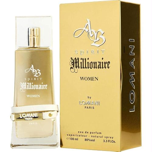 Lomani AB Spirit Millionaire by Lomani for Men - 2 Pc Gift Set 3.4oz EDT Spray, 6.8oz Deodorant Spray Beauty & Personal Care Lomani