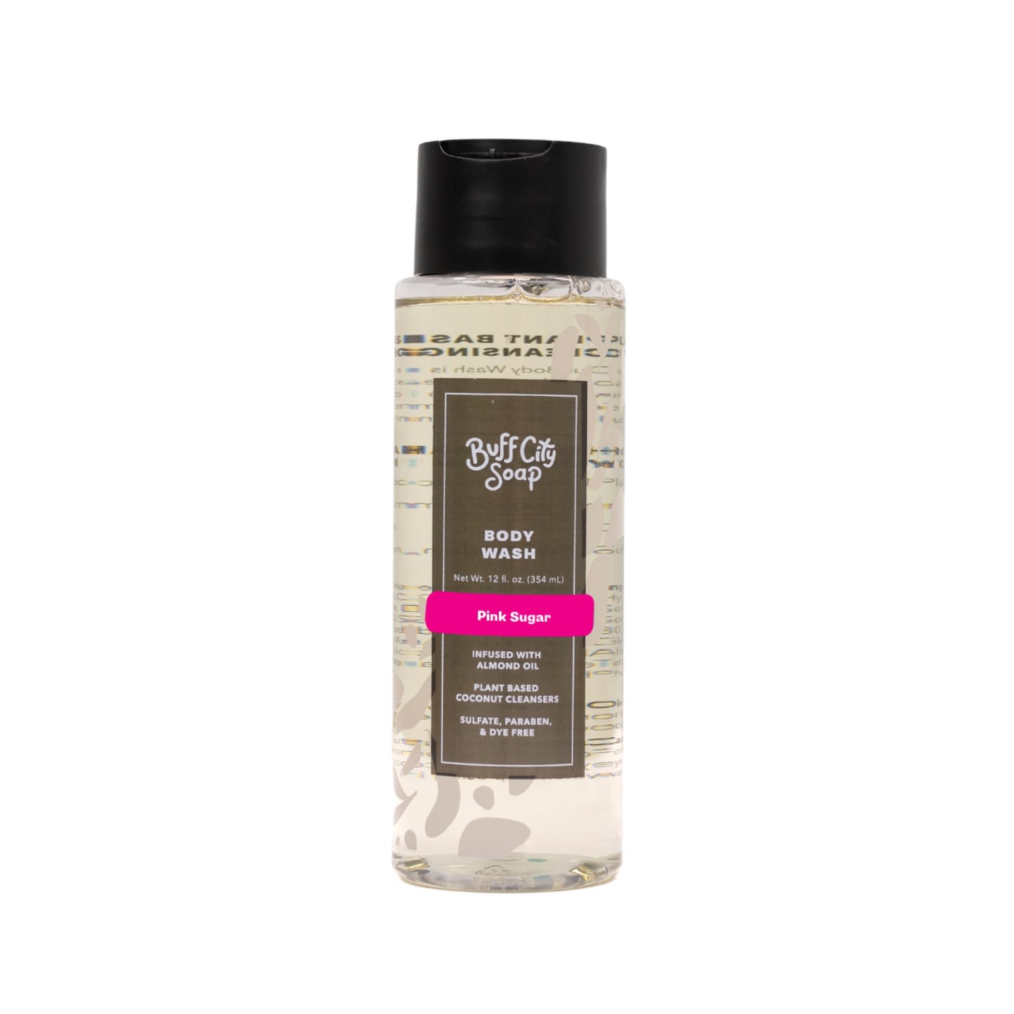 Buff City Soap Plant-Based Body Wash - Coconut Cleansers & Almond Oil Infused, Gentle & Rich Non-Drying Lather, Helps Reduce Moisture Loss & Supports Beauty & Personal Care Buff City Soap