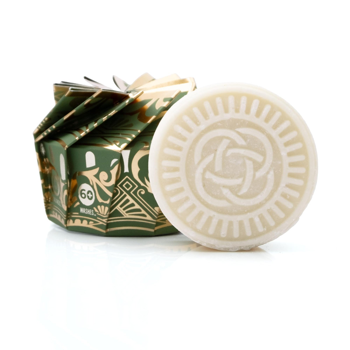 Viori Hamish & Co. Mens Shampoo Bar - Whisky-Infused, Citron & Ginger