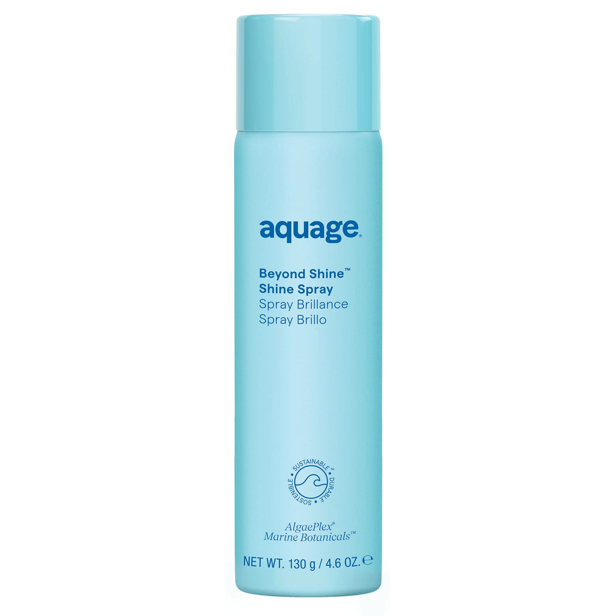 AQUAGE Beyond Shine, Fine-Mist Silkening and Glossing Spray, Creates Shine, Thermal-Pressing Product that Polishes, Silkens, and Smooths Curly Beauty & Personal Care Aquage