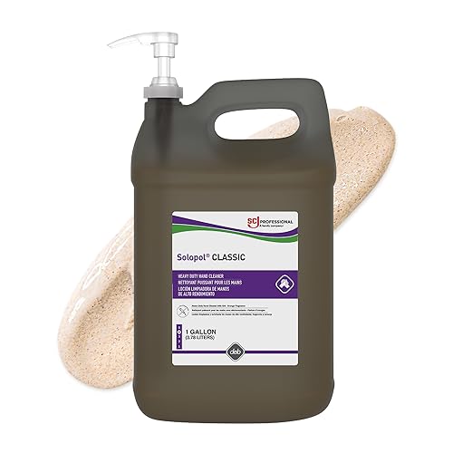 SC Johnson Professional Solopol Classic, Solvent-free Heavy Duty Hand Cleaner, 1 Gallon Pump Bottle, for Professional Use Only Beauty & Personal Care SC Johnson Professional
