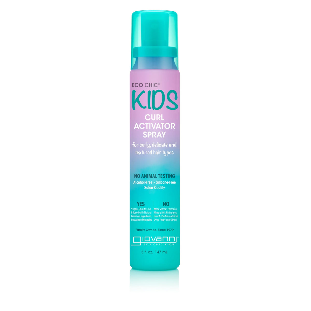 Eco Chic KIDs Curl Activator Spray - Curl Refresher Spray For Kids, Revitalizer For Curly Hair, Promotes Moisture Retention, For Delicate And Textured Beauty & Personal Care GIOVANNI