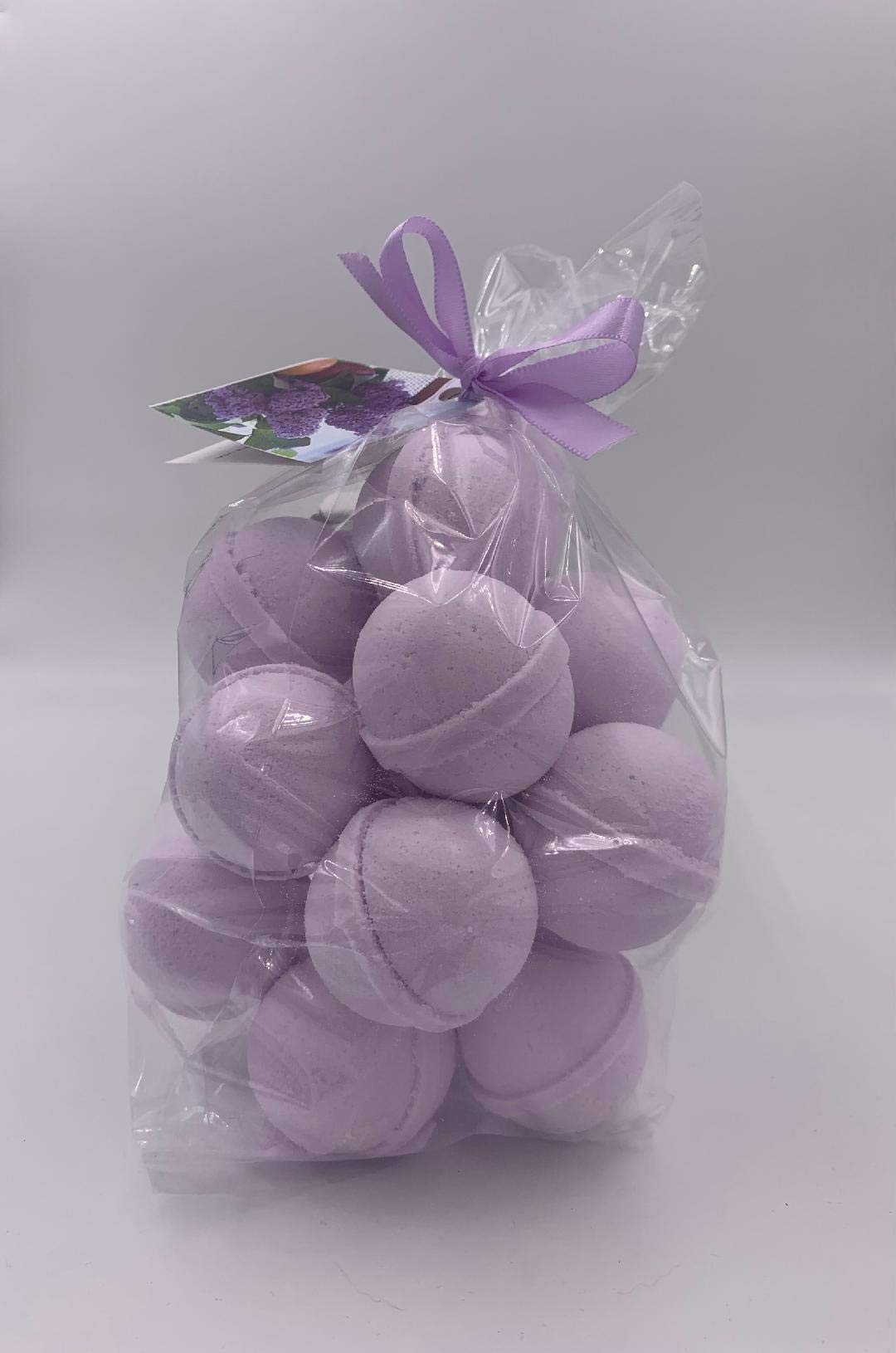 Spa Pure French Lilac Bath Bombs: USA Made with Shea Butter, Ultra Moisturizing, Great for Dry Skin (14 Count) Pack of 1 Beauty & Personal Care Spa Girl/Spa Pure