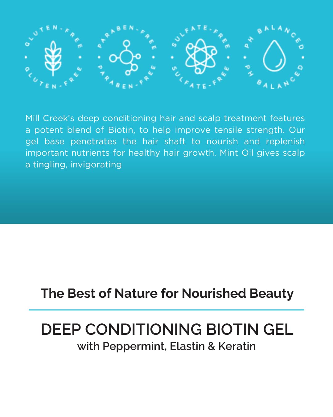Mill Creek Deep Conditioning Biotin Gel - 4 fl oz Beauty & Personal Care Mill Creek