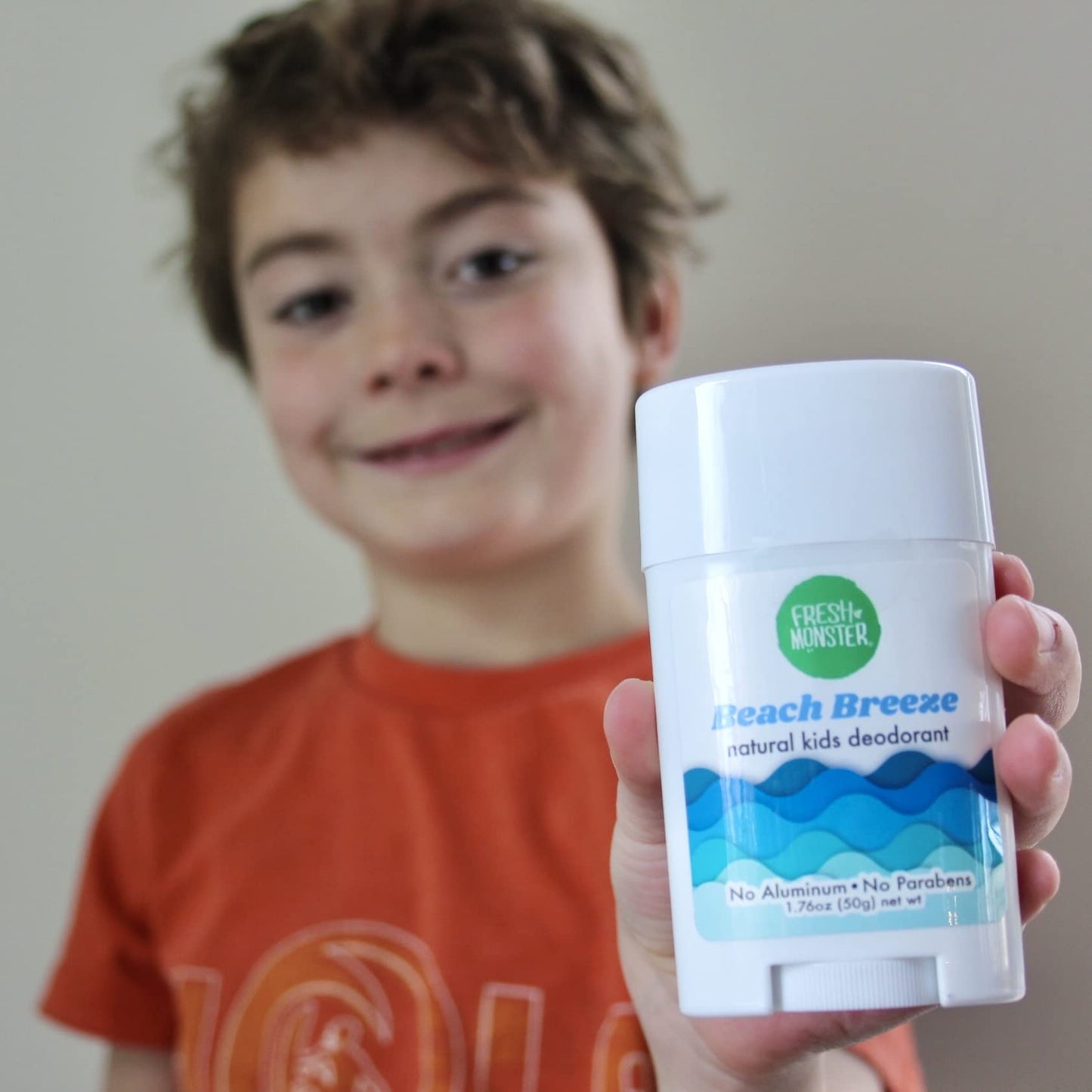 Fresh Monster Natural Deodorant for Kids and Teens I Aluminum-Free, Paraben-Free and Hypoallergenic I Dermatologist Tested I 24-Hour Protection I Beauty and Personal Care Fresh Monster