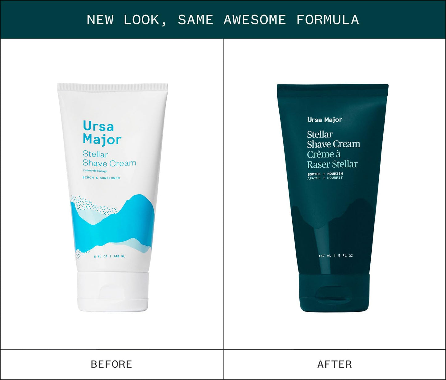 Ursa Major Natural Shave Cream - Non-irritating, Vegan and Cruelty-Free - Formulated for Men and Women - 5 ounces Beauty and Personal Care Ursa Major