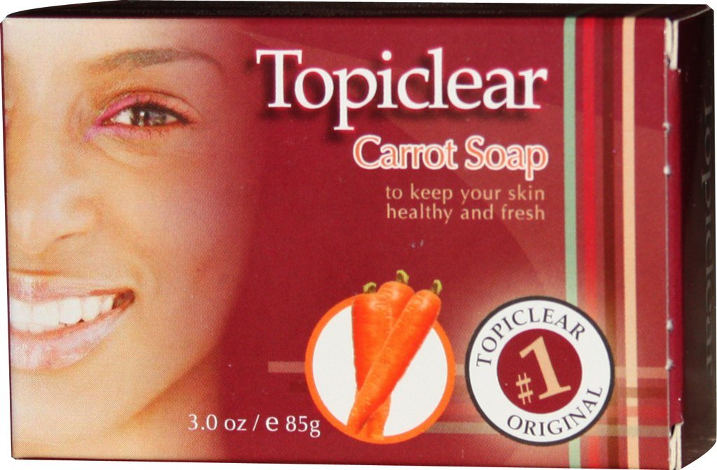 Topiclear Carrot Soap 3 oz Beauty & Personal Care Topiclear