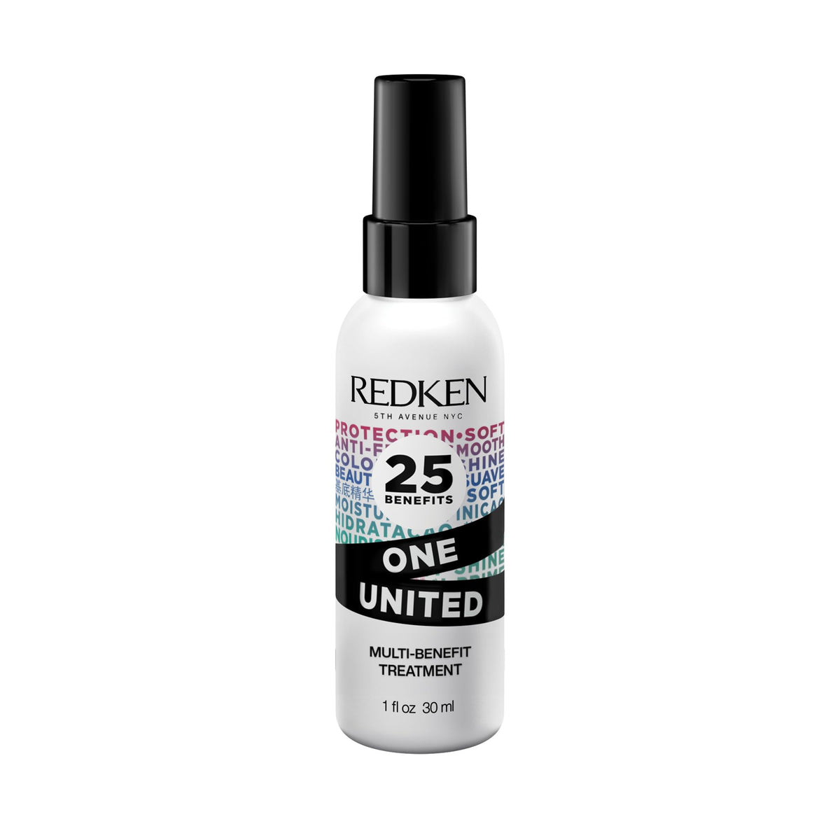 Redken One United Leave-In Conditioner - For All Hair Types, 1 Fl Oz