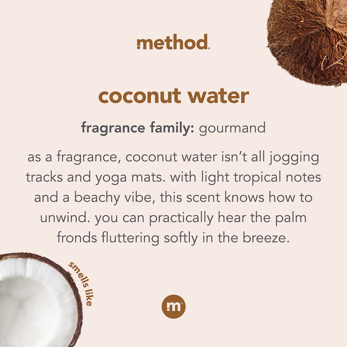 Method Foaming Hand Wash, Coconut Water, 10 Fl Oz (Pack of 1) Beauty & Personal Care Method