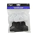 Diane D70C Vented Roller Clamps – Black and White, 6 Count (Pack of 1) Beauty & Personal Care Diane
