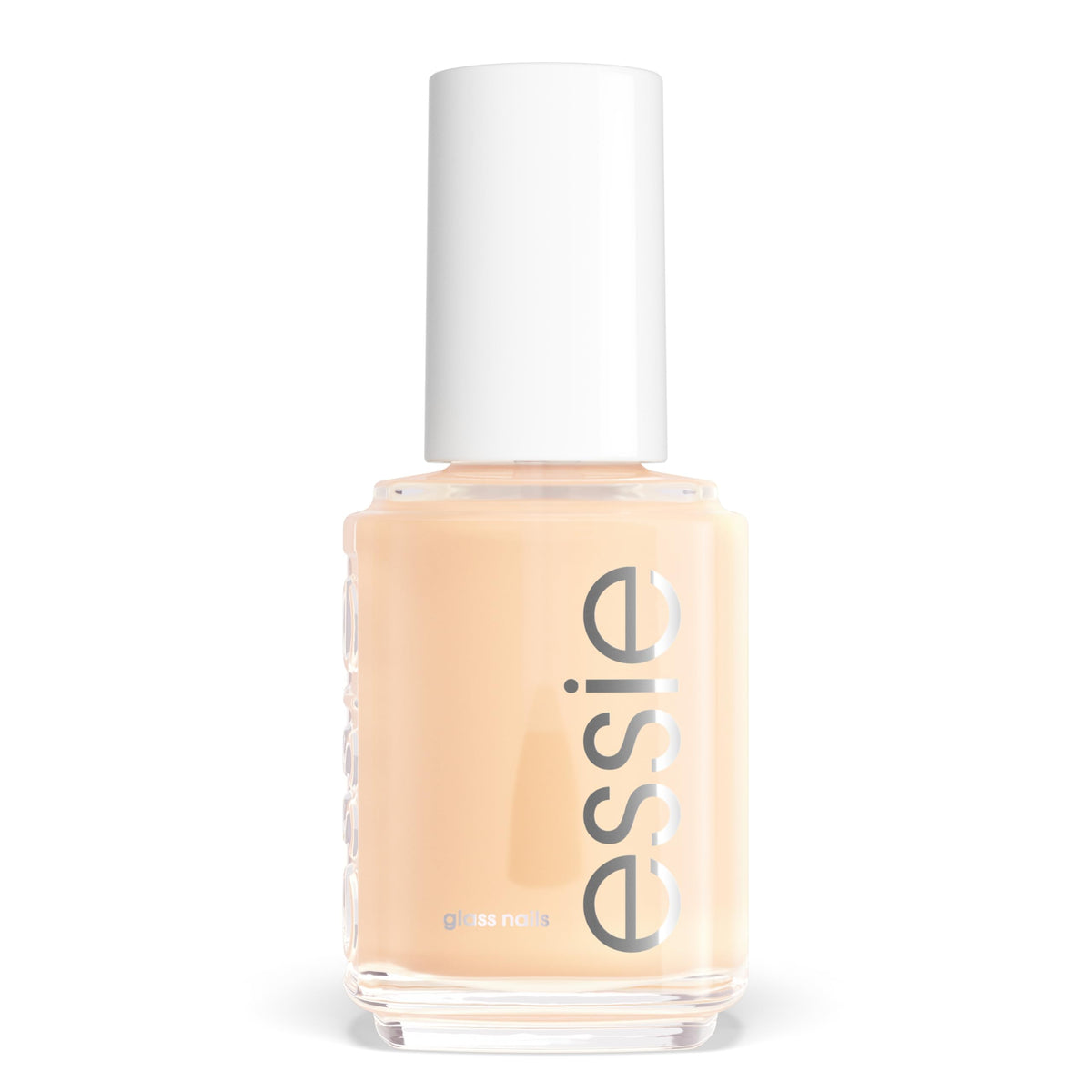 essie Nail Art Studio, Glass Nails, Translucent Nude Nail Polish, Vegan, Crystal Ball, 0.46 fl oz