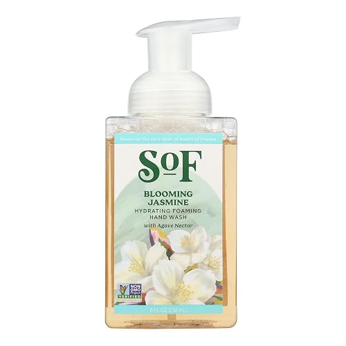 South Of France SoF Hydrating Foaming Hand Wash - With Organic Agave Nectar & Coconut Oil- Vegan & Non GMO- Free From Phthalates, Sulfates & Parabens Beauty & Personal Care South Of France