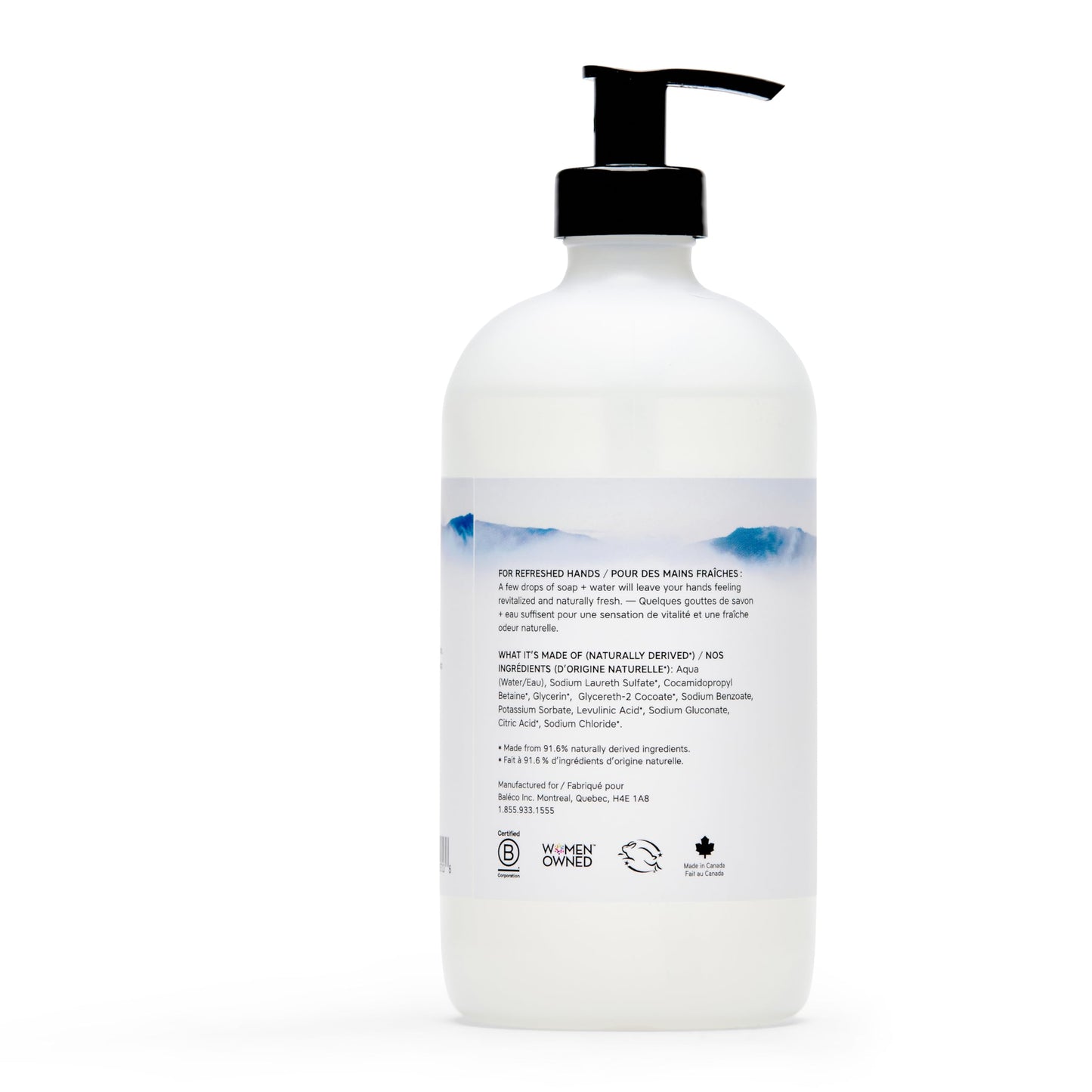 The Unscented Company Hand Soap, Fragrance Free, 16.9 fl oz (500 ml) Beauty & Personal Care The Unscented Company