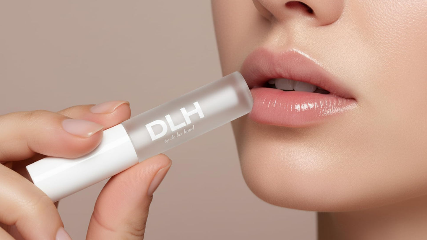 The Lip Oil Au Naturel - Hydrating & Plumping Clean Lip Oil Treatment with Coffee Seed Extract, Avocado Oil & Hyaluronic Acid - High-Shine, Vegan Beauty and Personal Care de la heart