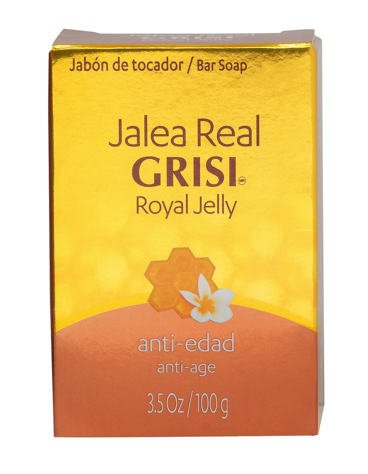 Grisi Royal Jelly Soap, Cleansing, and Smoothing Soap Nourish your skin, Improves your skin Elasticity, Extra Hydration, 6-Pack of 3.5 Oz each, 6 Bar Beauty & Personal Care Grisi