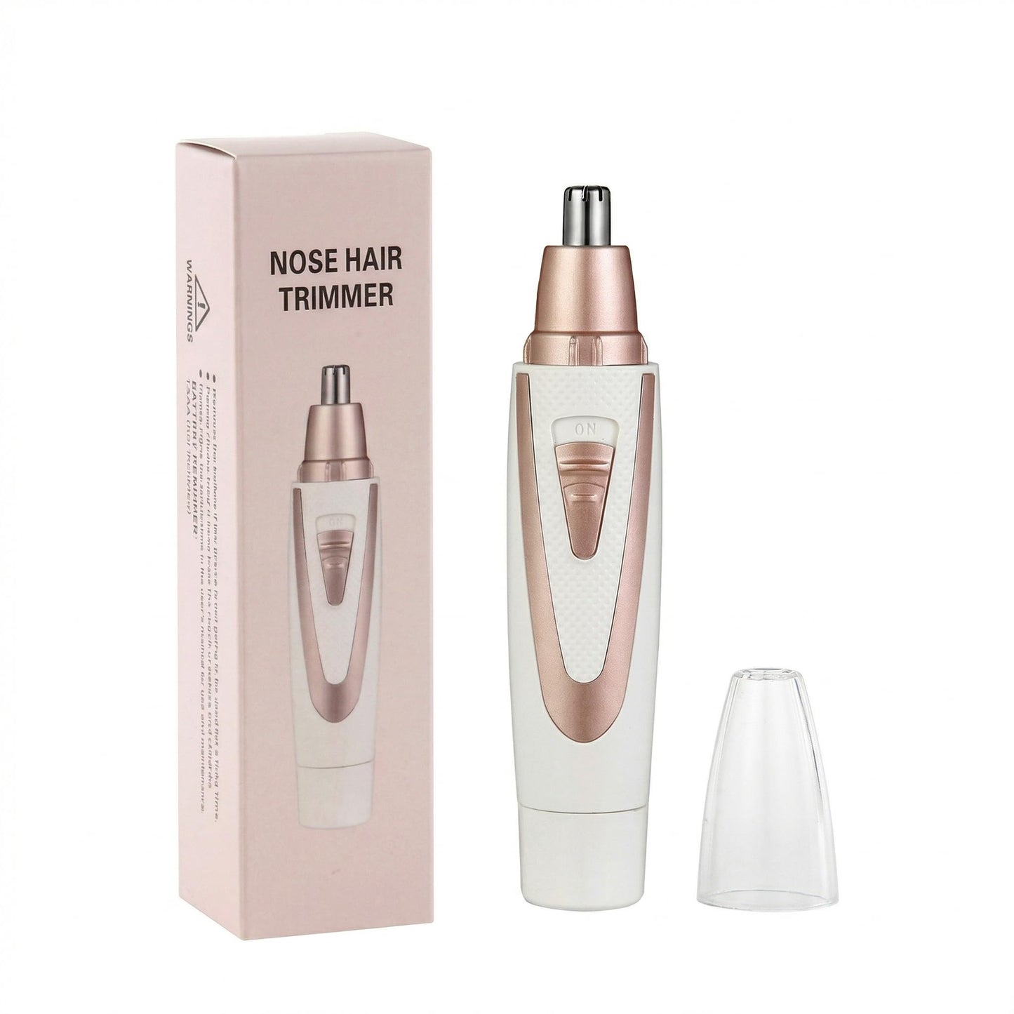 Ear and Nose Hair Trimmer Clippers: 2026 Professional Painless Eyebrow & Facial Hair Trimmers Remover for Women, Battery-Operated Nasal Clipper, Dual Beauty and Personal Care Sodynee