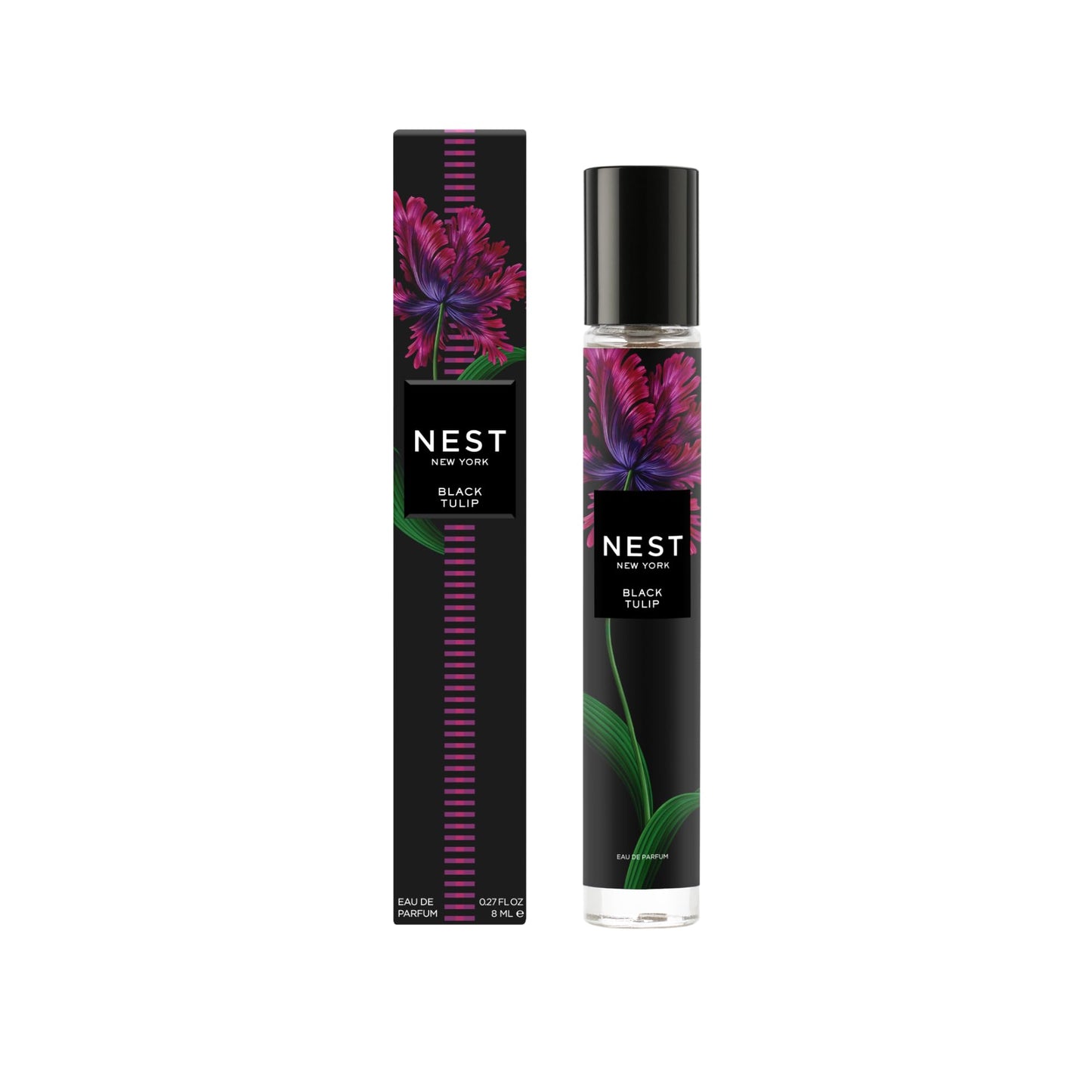 NEST New York Black Tulip Eau de Parfum (Travel Spray) - 8 mL - Vegan & Cruelty Free Beauty & Personal Care NEST New York