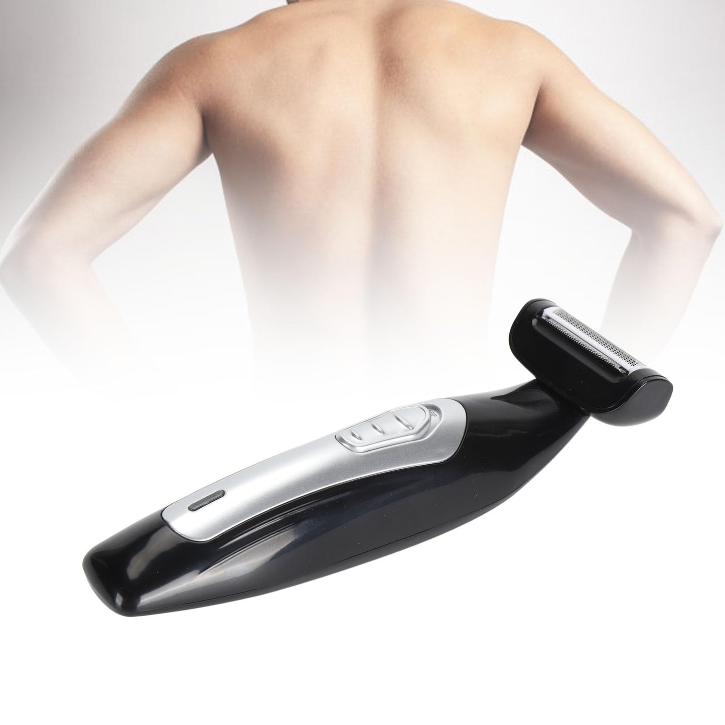 Depisuta Back Shavers for Men, Long Handle Foldable Back Hair Removal and Body Shaver, Electric Body Hair Trimmer, Manual Back Trimmer with Cleaning Beauty and Personal Care Depisuta