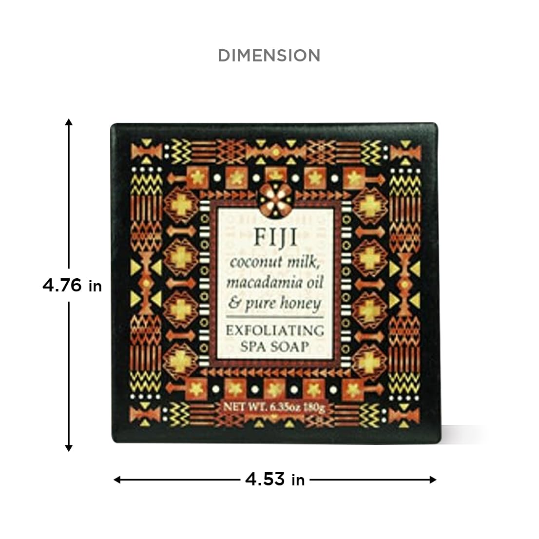 Greenwich Bay Trading Company Destination Collection: Fiji (6.35oz Soap Square) Beauty & Personal Care Greenwich Bay Trading Company