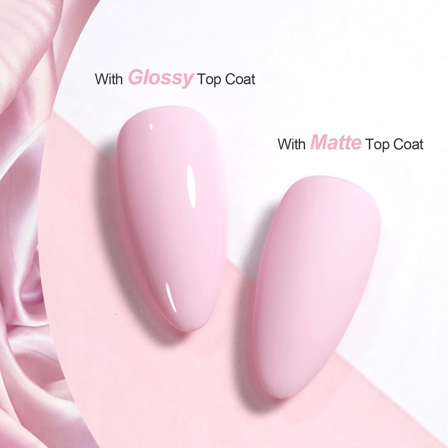 GAOY Pastel Gel Nail Polish, 16ml Blue Soak Off UV Light Cure Gel Polish for Spring Summer Soft Candy Nail Art DIY, Macaron 1587 Baby Blue Beauty and Personal Care GAOY