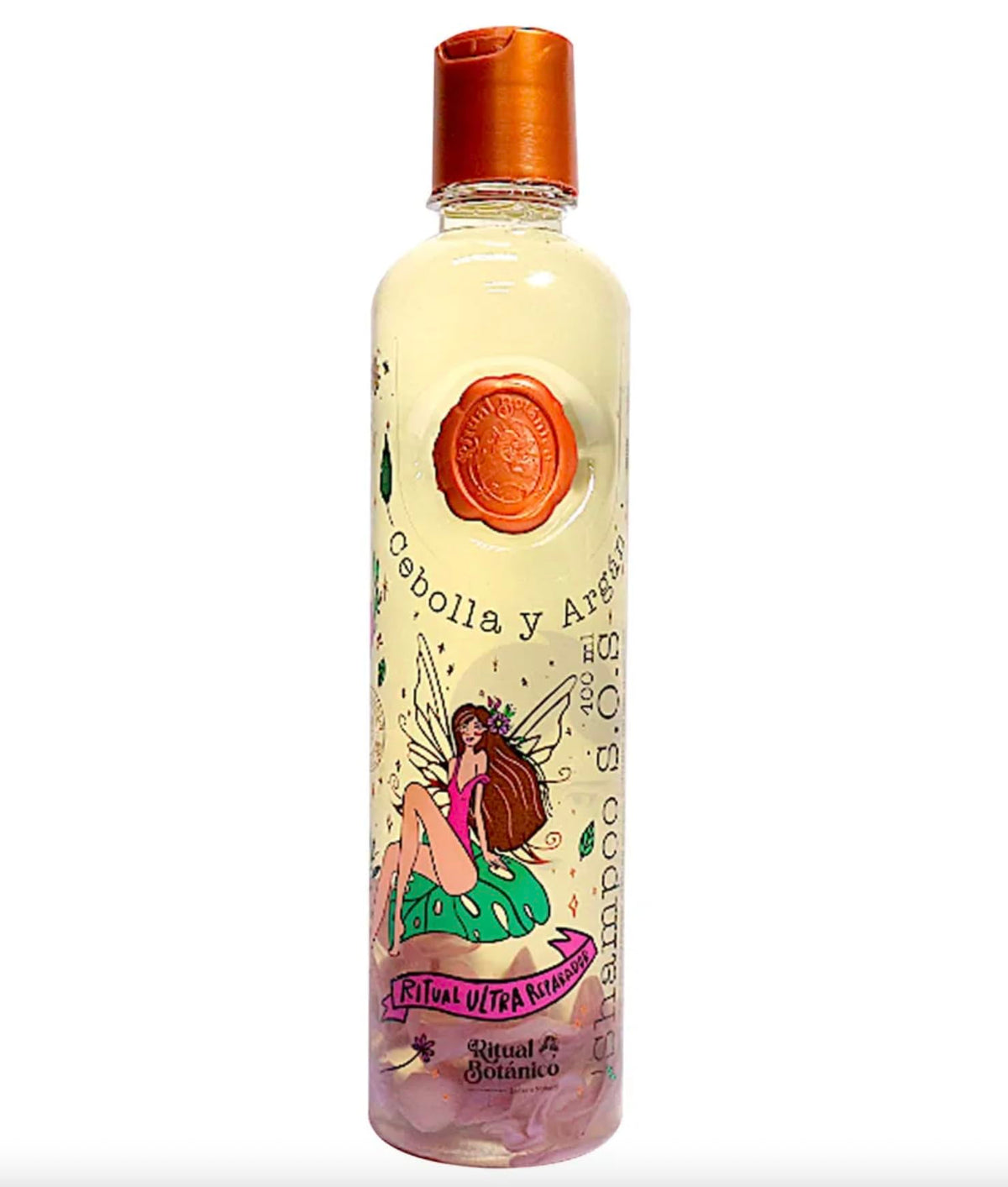Ritual Botanico Shampoo Ultra Reparador S.O.S de cebolla y Argan,sin sal ni sulfatos, natural, ayuda al crecimiento, repara cuero cabelludo
