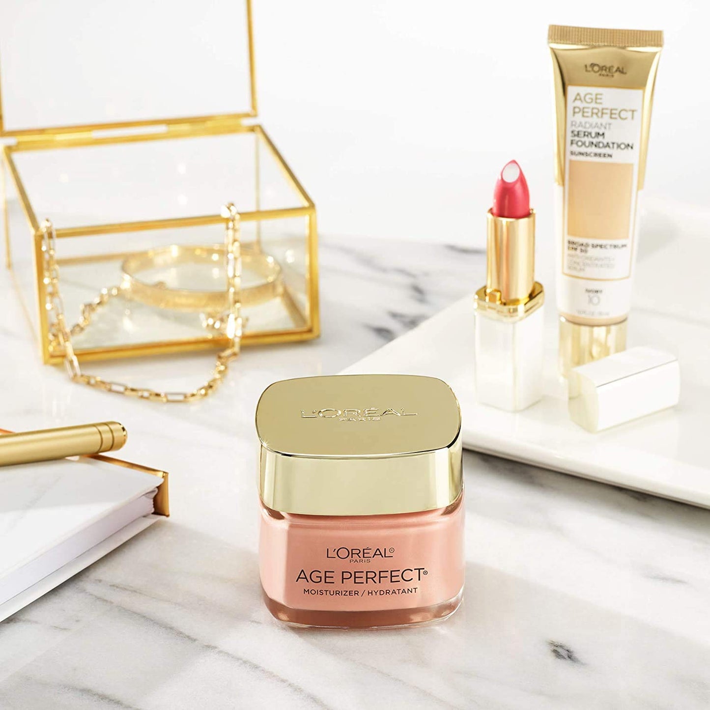 L'Oreal Paris Age Perfect Rosy Tone Anti-Aging Eye Cream, For Dark Circles & Wrinkles .5 oz Beauty & Personal Care L'Oreal Paris