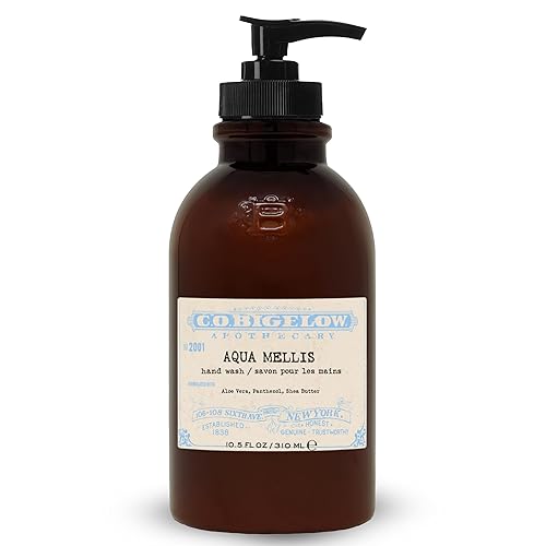 C.O. Bigelow Aqua Mellis Hand Wash, Iconic Collection Liquid Hand Soap with Shea Butter, Glycerin, Aloe Vera, 10.5 Fl Oz Beauty & Personal Care C. O. Bigelow