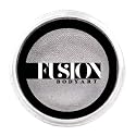 Fusion Body Art Pro Face Paint | Pearl Metallic Silver (32gm), Professional Quality Water Activated Shimmery Face and Body Paint Supplies Single Beauty & Personal Care FUSION BODY ART