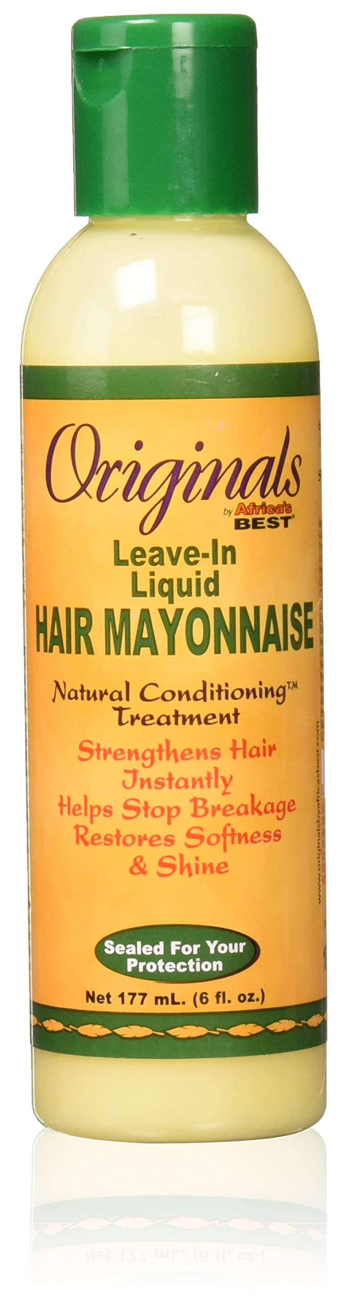 Africa's Best Conditioner, Originals Hair Mayonnaise Leave-In, 6 Fl Oz