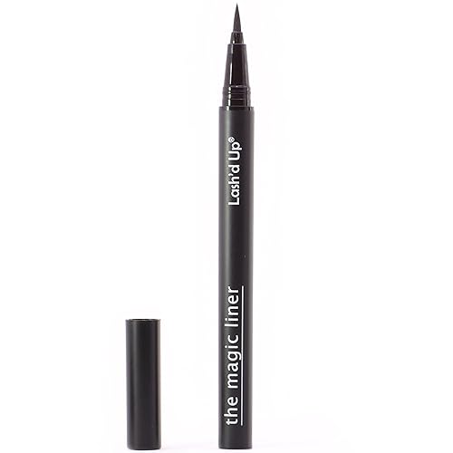 Lash'd Up Lash Glue & Eyeliner Hybrid (Extra-Strength, Black) Glue Liner Pen Waterproof for False Lashes, Strong Hold 0.06 Oz. Beauty & Personal Care Lash'd Up