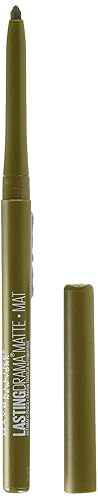 Maybelline Lasting Drama Matte Automatic Pencil, 910 Jade Olive Beauty & Personal Care MAYBELLINE