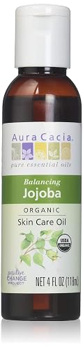 Aura Cacia Certified Organic Skin Care Oil Jojoba 4 oz Beauty & Personal Care Aura Cacia