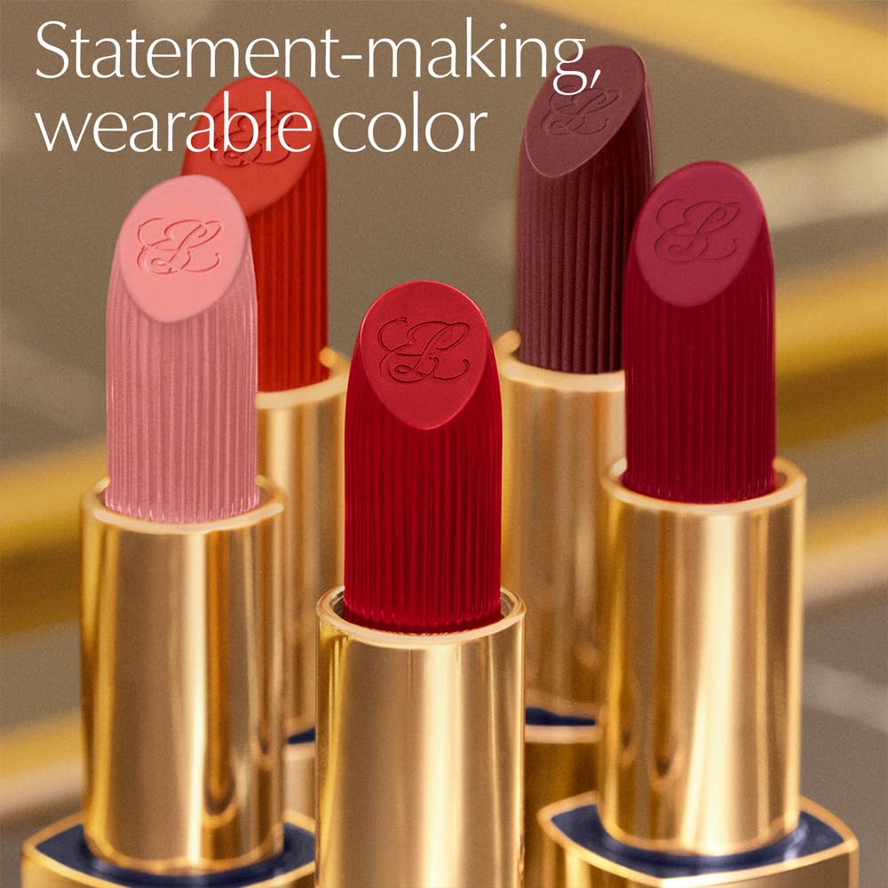 Estée Lauder Pure Color Long Lasting Cream Lipstick for Women with Cream Finish | Plumping & Nourishing 0.12 Ounce, 420 Rebellious Rose Beauty & Personal Care Estée Lauder