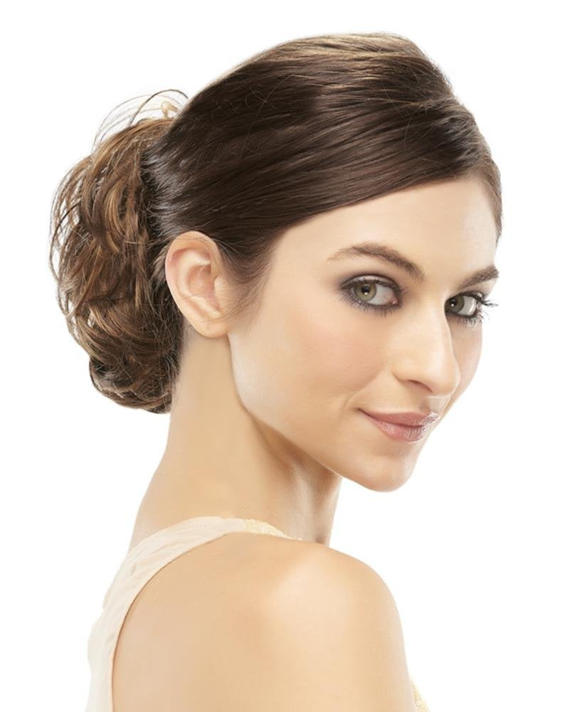 Mimic - Curly Ponytail Wrap Elasticized Scrunchie Attachment by EasiHair Hairpieces,27