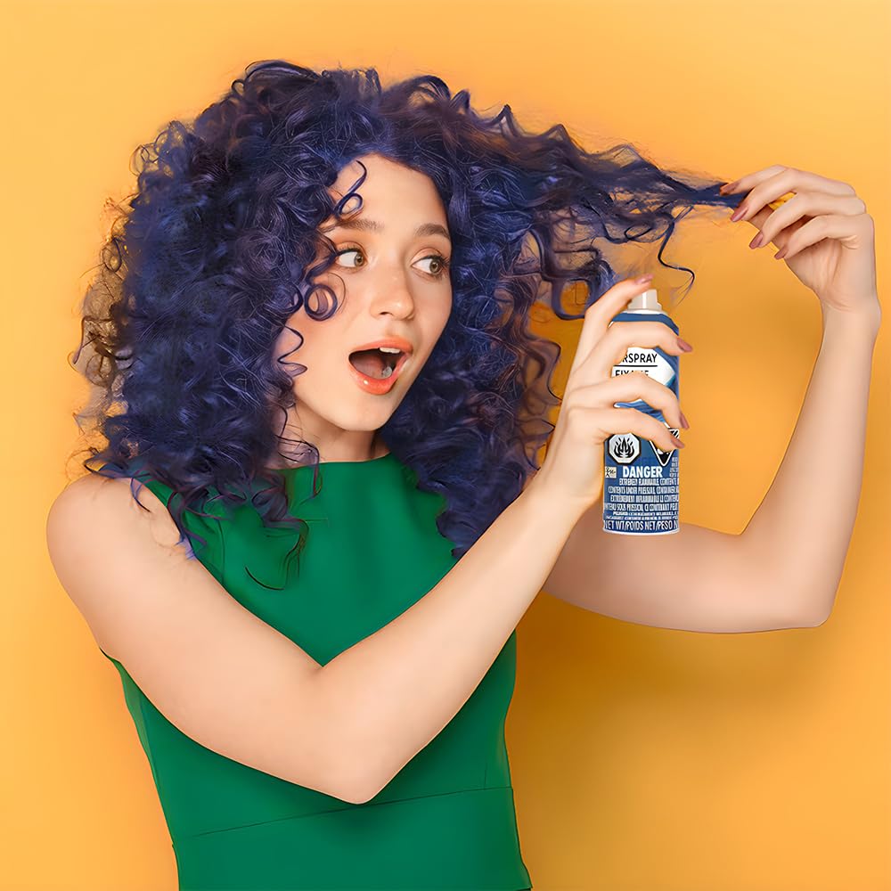 Hypo-Allergenic Blue Hair Spray - 3 oz. - Perfect Party Accessory, 1 Pc. Beauty & Personal Care Amscan